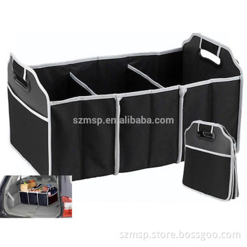600D polyester Car trunk boot nylon organizer bag